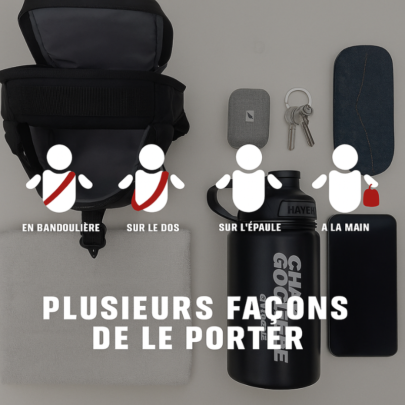 Sac Magnétique Fitness – Compact & Sécurisé