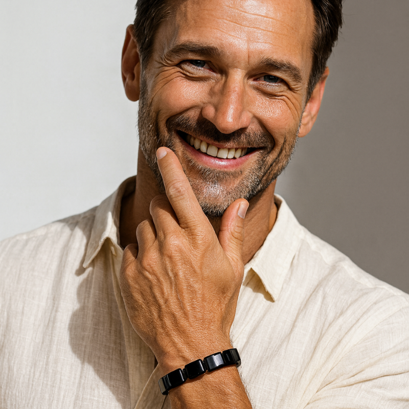 Novataura Bracelet en hématite