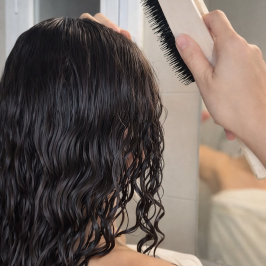 Pourquoi mes cheveux s'emmêlent après le shampoing — et comment y remédier