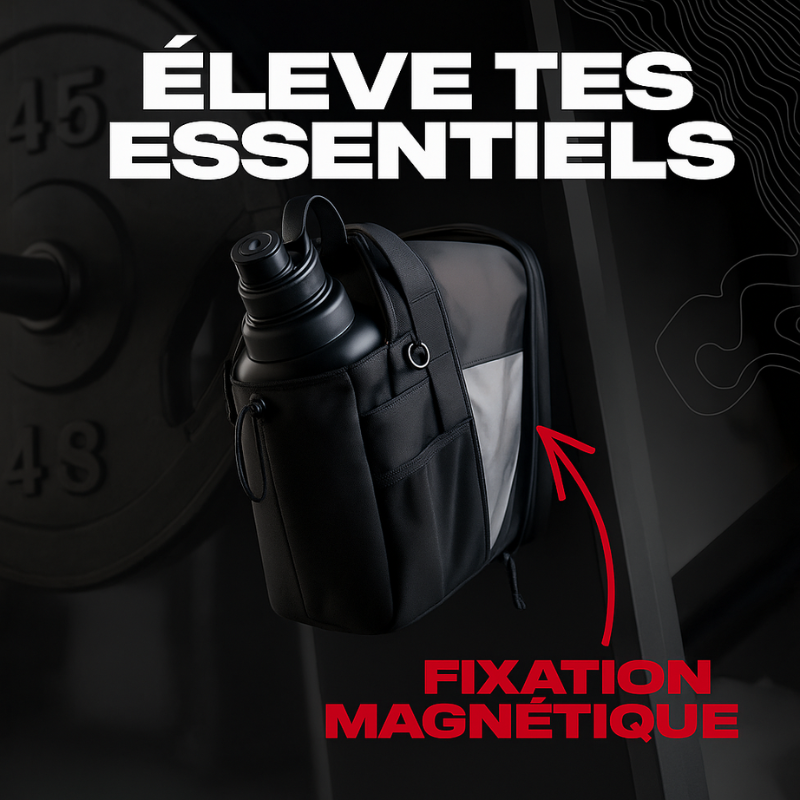 Sac Magnétique Fitness – Compact & Sécurisé