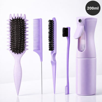 Kit Brosse NovaCurl Violet: Marre des frisottis et des boucles sans forme ?