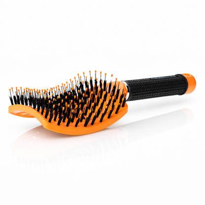Brosse Démêlante Orange – Cheveux Fragiles