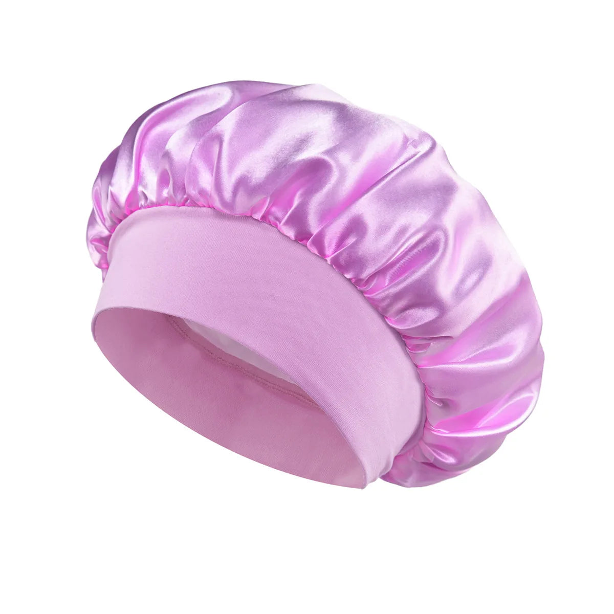 🌙 Bonnet de Nuit en Soie Satinée