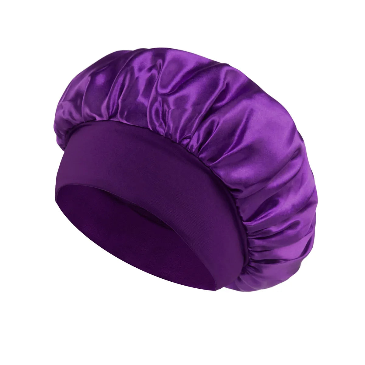 🌙 Bonnet de Nuit en Soie Satinée