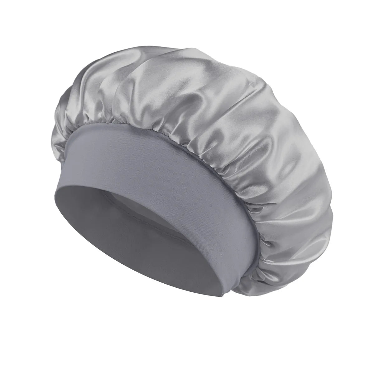 🌙 Bonnet de Nuit en Soie Satinée