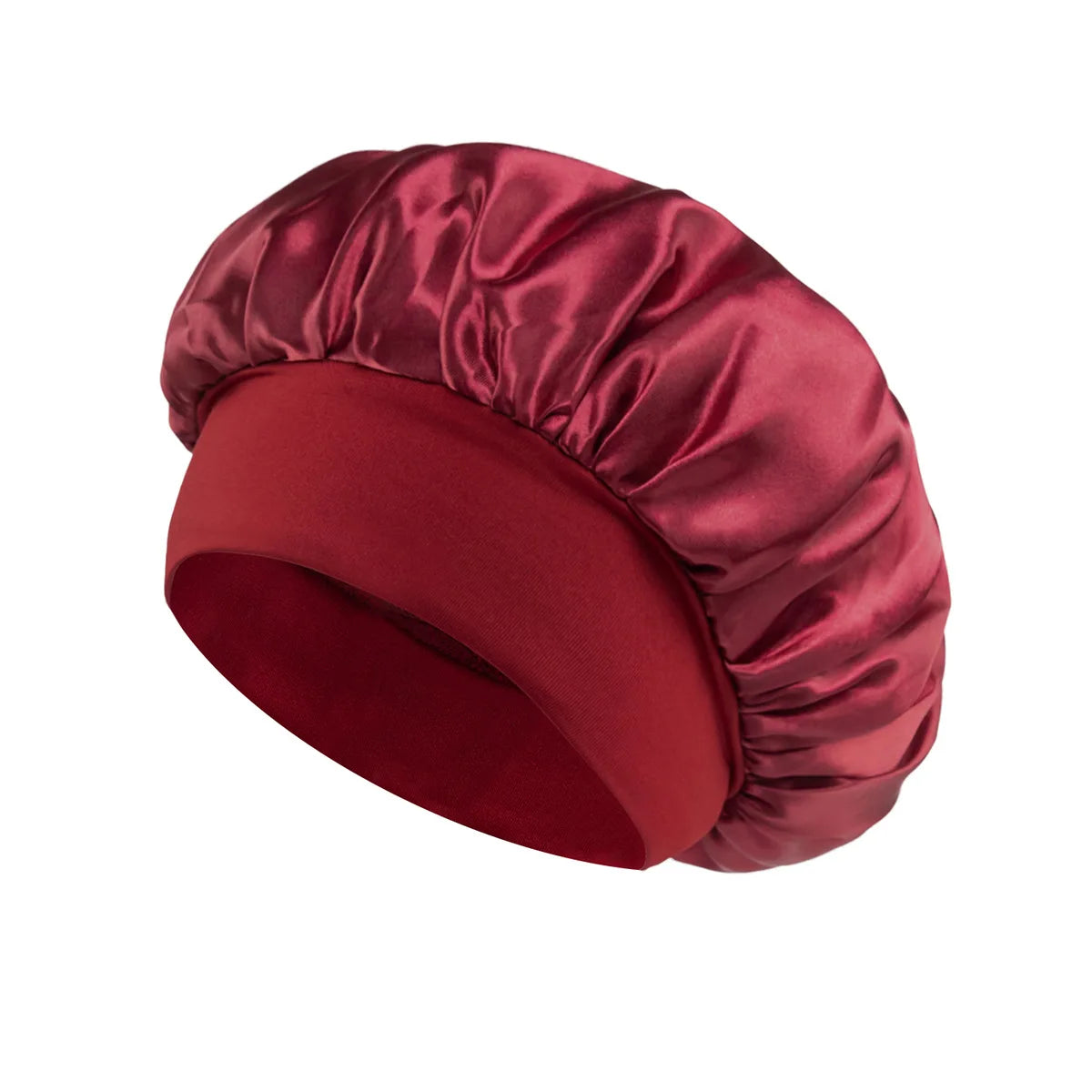 🌙 Bonnet de Nuit en Soie Satinée