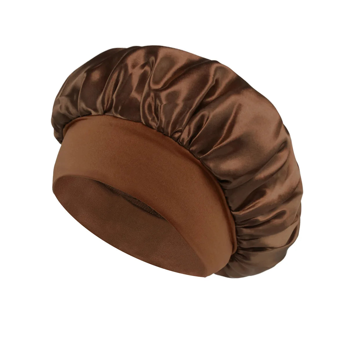🌙 Bonnet de Nuit en Soie Satinée